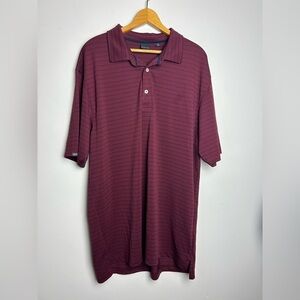 Dunning Golf Men’s Size XXL Henley Button Short Sleeve Shirt Old Money light